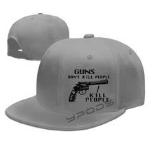 

Guns Don't Kill People, I Kill People Logo Heavy Metal Band Multi-color Baseball Caps Hip Hop Snapback for Men and Women Hats