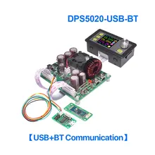 DPS5020-USB-BT Постоянное Напряжение Ток понижающий связь 50 в 20A ЖК-вольтметр цифровой преобразователь напряжения питания