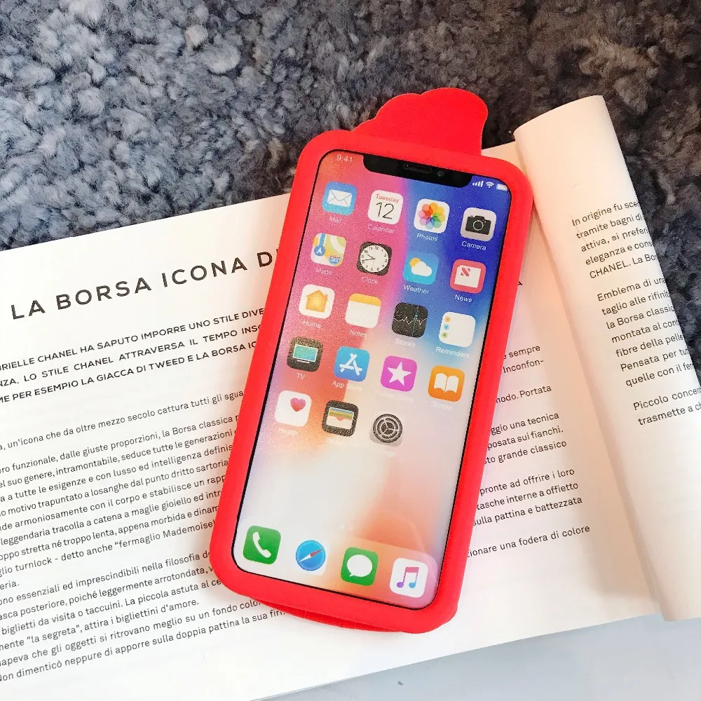 Для iPhone 11 11 Pro X XS XR XS Max 6 6s 7 8 Plus 3D мороженое пульт дистанционного управления мультяшный Мягкий силиконовый чехол задняя крышка для телефона
