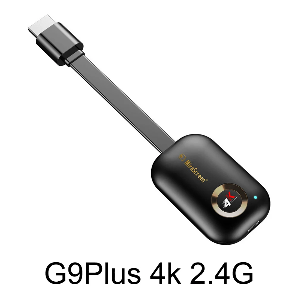 G9Plus 4K 2.4G 2,4G 4 K/5G 1080P беспроводной HDMI для Android tv Stick Miracast Airplay приемник Wifi Dongle Mirror screen Streamer Cast - Цвет: G9Plus 4K 2.4G