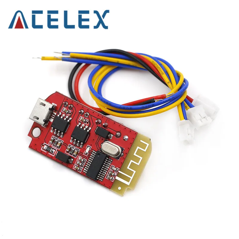 Dual Plate 3W Amplifier Board DIY Bluetooth Speaker Modification Board 3.7-5V