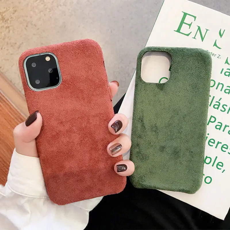 

Cloth Soft Cases For iPhone 11 Pro Max XS Max 6 6S Plus Shockproof Slim Fabric Matte Retro Cover For iPhone 11 Pro 7 8 Plus XR X