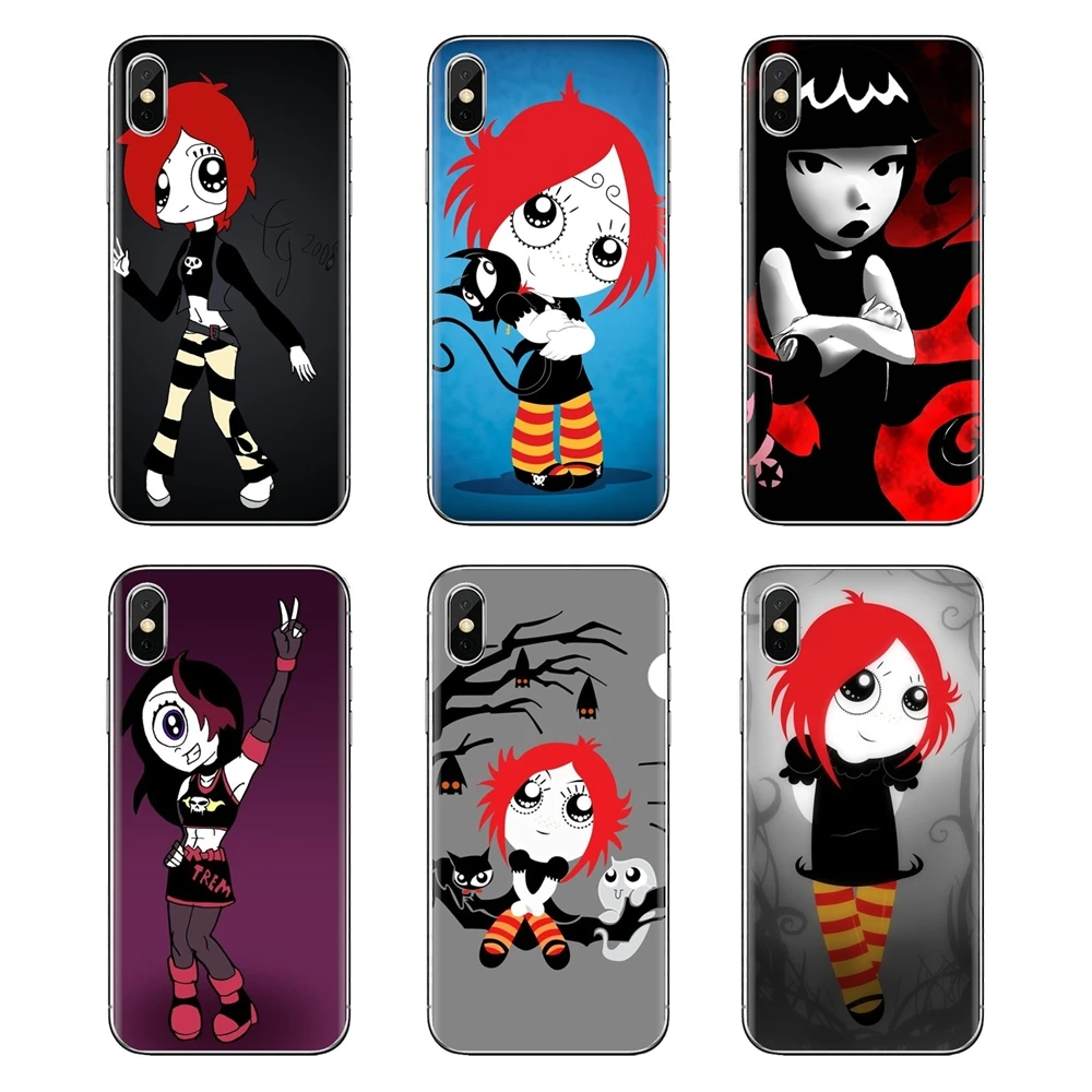 For Xiaomi Mi3 Samsung A10 A30 A40 A50 A60 A70 Galaxy S2 Note 2 Grand Core Prime Fun Stuff Ruby Gloom Transparent Soft Skin Case |