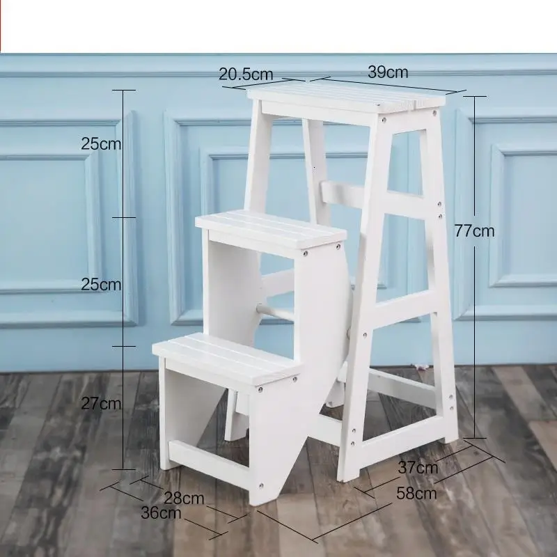 Cucina Османская маленькая Эшелонная Ванная комната для пожилых людей Escalera Marches Scaletta Legno Escabeau стул Merdiven Лестница Стул - Цвет: Version AB