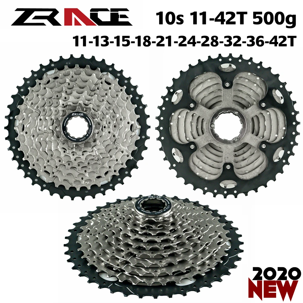 Zracing велосипедная кассета 10 скоростей MTB велосипед freewheel 11 42T / 46T 50T бесплатный
