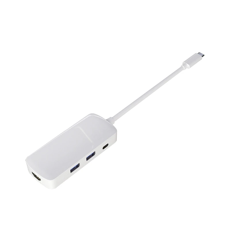 4в1 usb-хаб 3,1 type C к HDMI/2 USB 3,0/type C адаптер для Book Pro Air