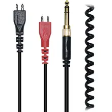 Extension Spring Relief Coiled Audio Cable for Sennheiser HD25 HD25 1 HD25 1 II HD25 C HD25 13 HD 25 HD600 Headphones