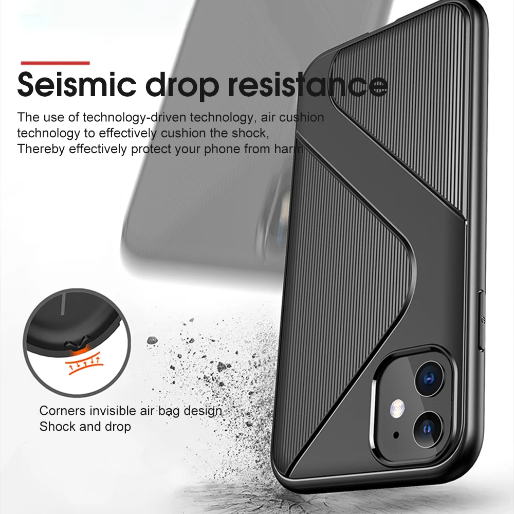 Heyytle чехол из углеродного волокна для iPhone 11 Pro MAX X XS XR, Ультратонкий силиконовый чехол для iPhone 7, 8, 6, 6s Plus, чехол в полоску