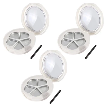 

Empty Eyeshadow Compact Lipstick Box Empty Box Lip Balm Container for Room