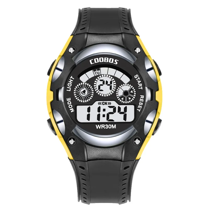 

Fashion Kid Watch Children Digital Elegant Girl Wrist Watches Simple Sports Electronic LED Clock Colorful Flash Light 2019 reloj
