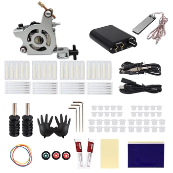 

Professional Tattoo Kit Machine Gun Coil Tattoo Machine Guns Set Tattoo Power Supply Complete Tattoo Kits Tattoo Accessories