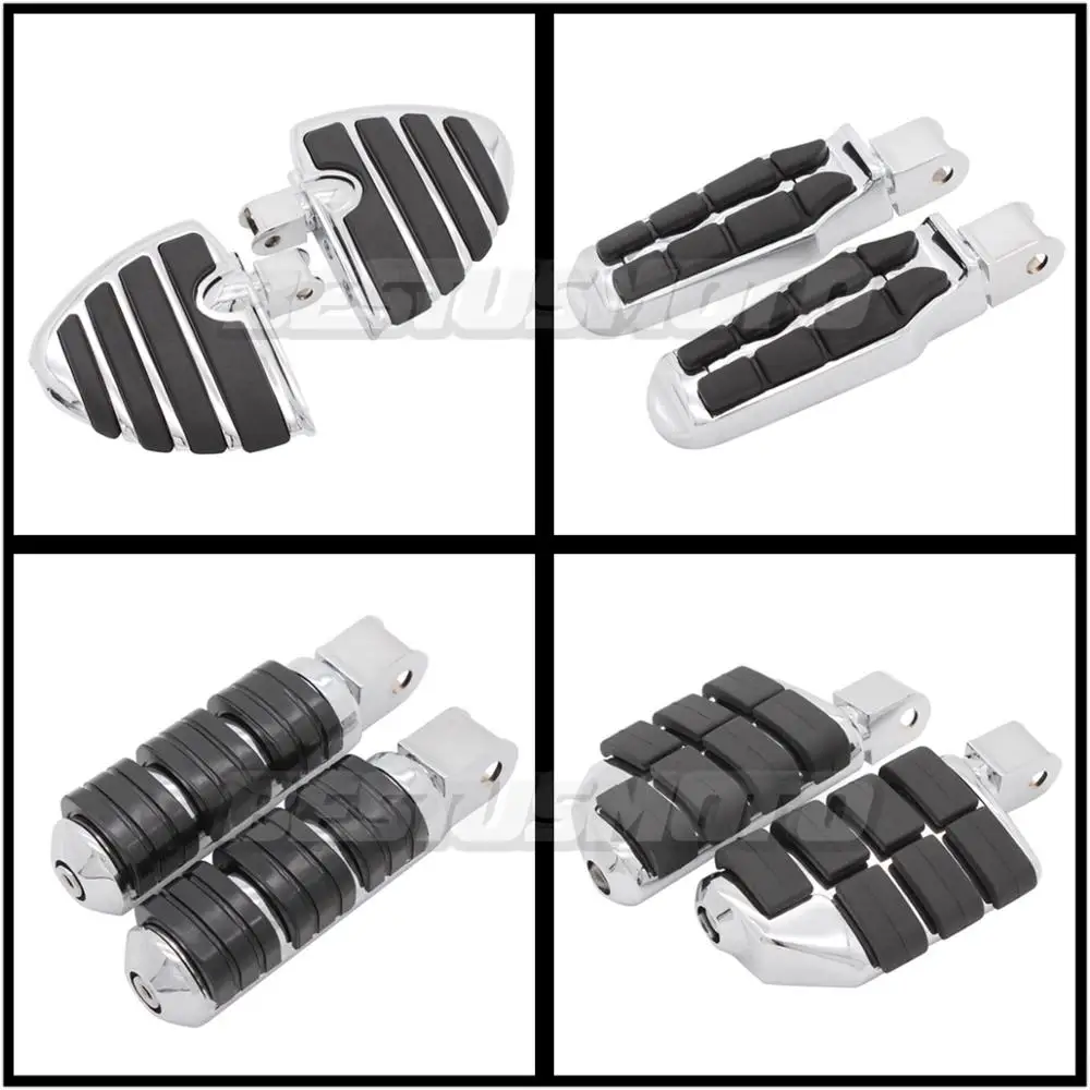 Front &amp Rear Motorcycle Foot Pegs Footrests For Honda Shadow 750 VT750 Aero Ace Spirit Phantom RS Floorboards Footboards | Автомобили и