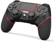 RXZ Wireless for PS4 Controller, Wireless Controller Dual Vibration Game Joystick Controller for PS4/ Slim/Pro, Compatible with