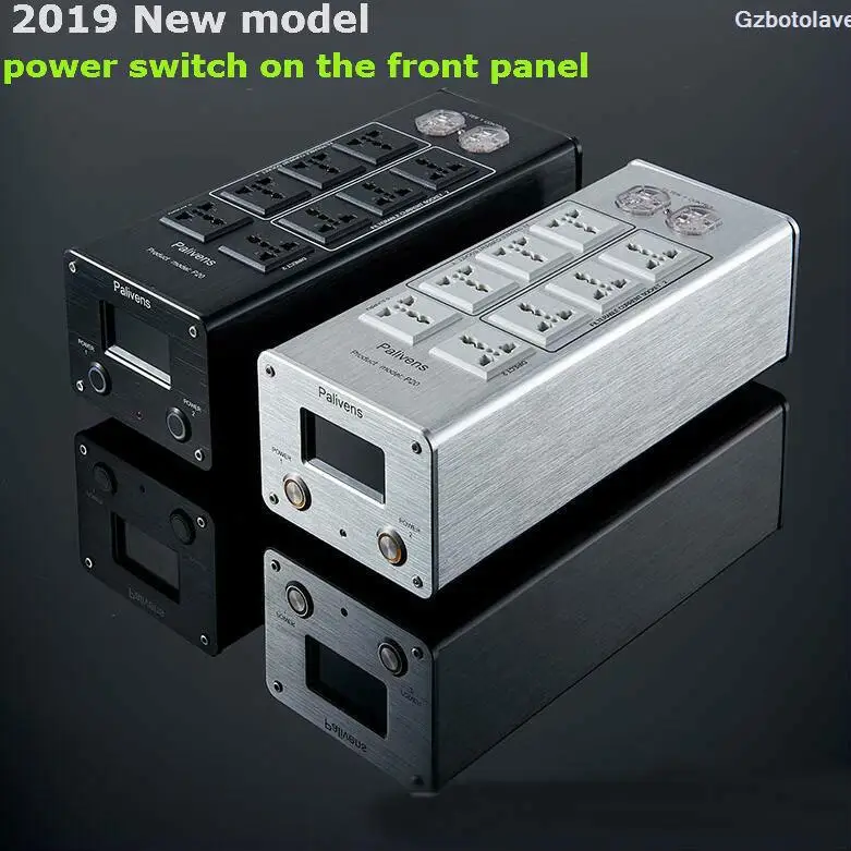 Новая модель 2 дорожный выключатель 3000 Вт 15A AC Розетка Расширенный фильтр аудио защитный фильтр