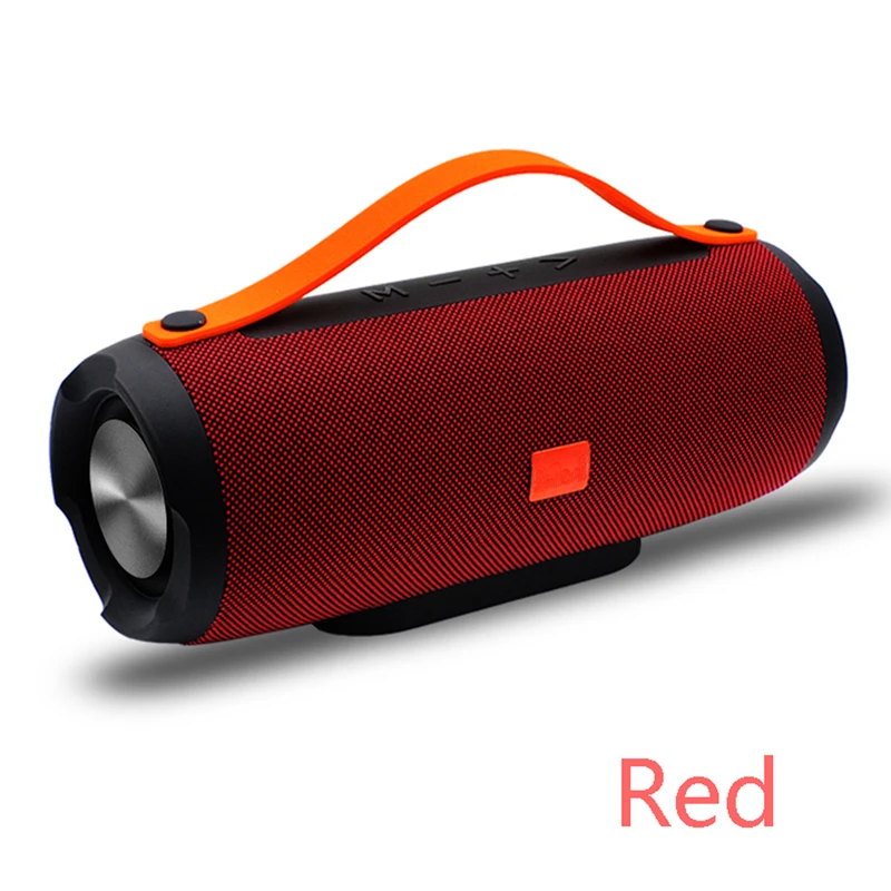 Red E13 Мини Портативный беспроводной Bluetooth динамик стерео динамик телефон радио музыка сабвуфер Колонка s для компьютера с TF FM - Цвет: Red