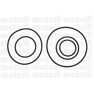 Помпа с упл.кольцами\ VW LT28 2.8TDi 97-99 METELLI 24-1010