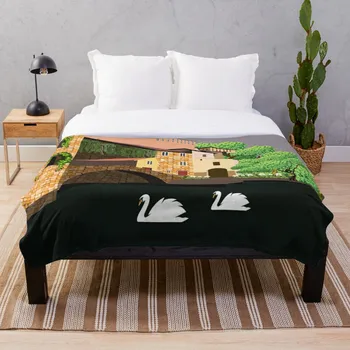 

Italy Throw Blanket Soft Sherpa Blanket Bed Sheet Single Knee Blanket Office Nap Blanket