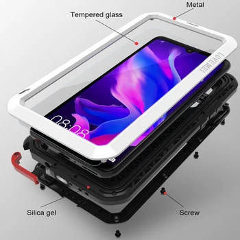 

Shockproof Metal Case For Huawei P30 Pro Lite P30Pro P20 Pro Phone 360 Full Body Protective Outdoor Sport Rugged Armor Covers On