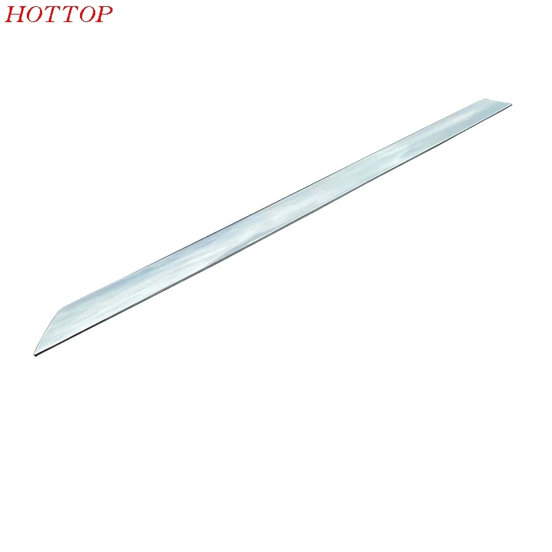Rear lower trim Подходит для Toyota RAV4 хромированная Задняя Крышка багажника край багажника крышка багажника отделка МОЛДИНГ ПОЛОСА - Цвет: Rear lower trim