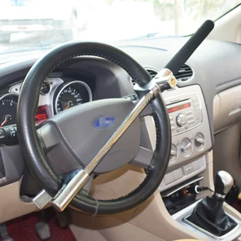 

Car Steering Wheel Lock with Safety Hammer For Saturn Astra Aura Ion Outlook Vue For Hummer H1 H2 H3 H3T LADA Priora Sedan