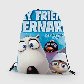 

Custom Bernard Drawstring Bag Daypack Kids Satchel Casual Backpack Teenager Storage Bag Women Men 31x40cm*181031-02-01