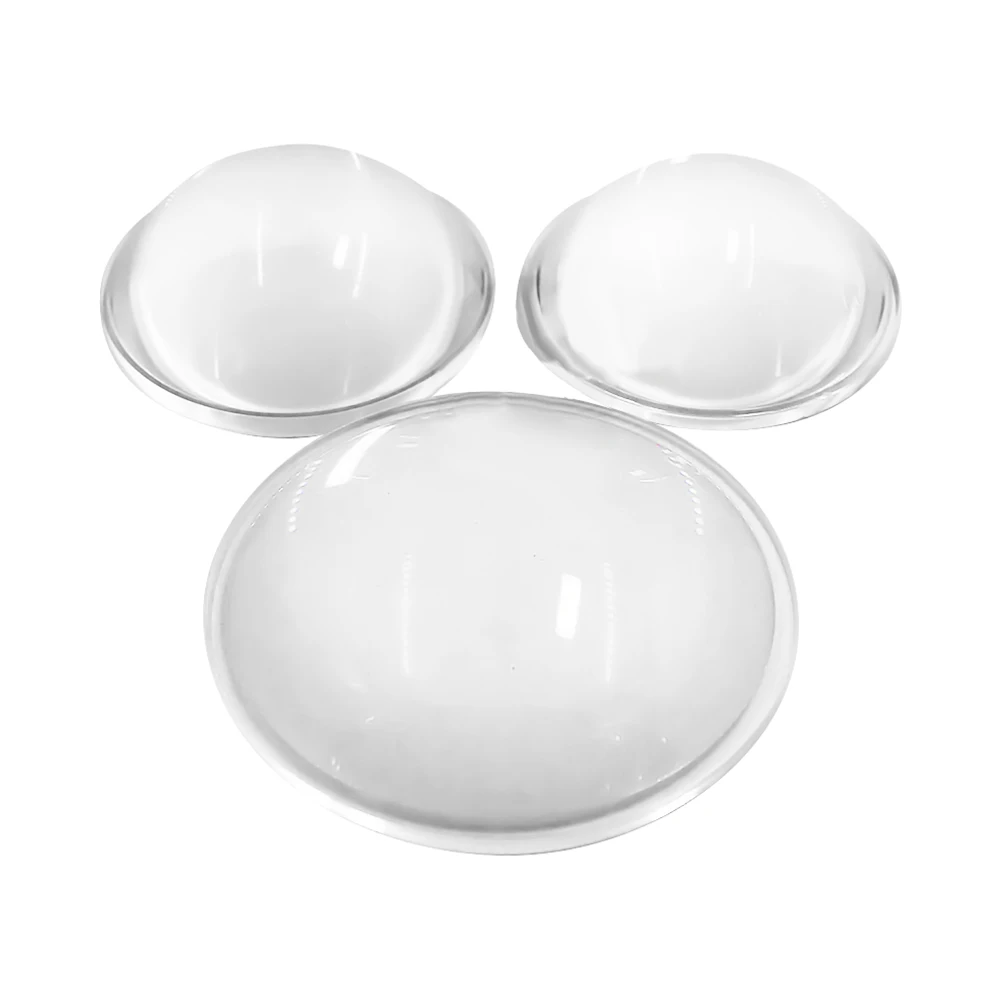 

LED Lens 30/44/54/66mm Plano-Convex Glass Lens LED Convex Lens Condenser Lens Optical Lens Focusing