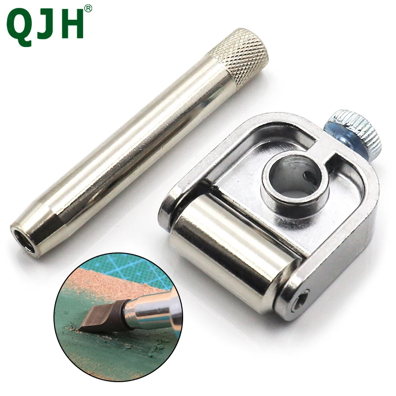 1 Pcs Leather Carving Swivel Knife Sharpener Keen Edge Sharpening Adjuster Guide Leather Craft