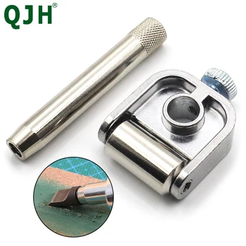 

1 Pcs Leather Carving Swivel Knife Sharpener Keen Edge Sharpening Adjuster Guide Leather Craft Tool DIY Tools Home Handicraft