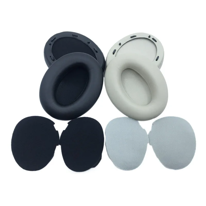 Replacement Ear Pads For Sony WH-1000XM2 1000X Over-Ear Headphones Cushions  Memory Foam Soft Leather EarPads black gold
