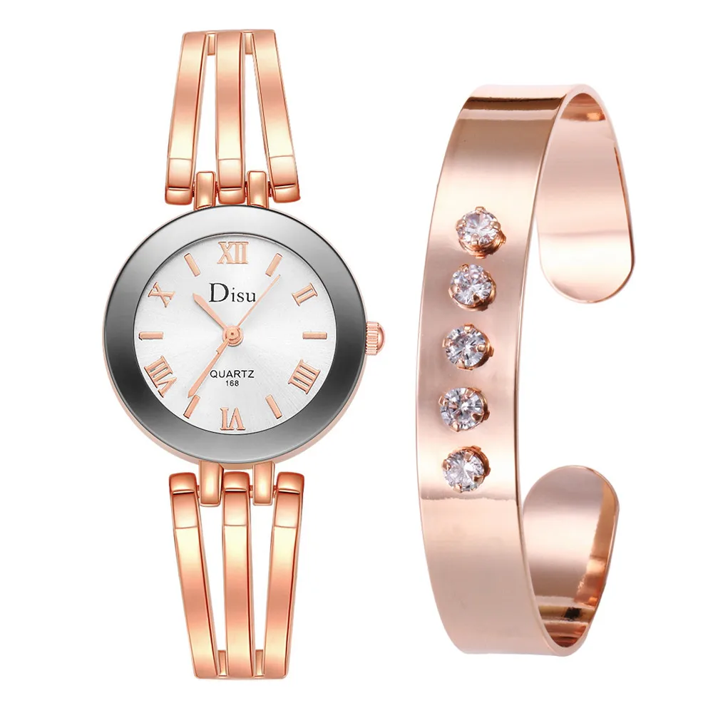 

Light Luxury Women Watches Ladies Temperament New Watch Bracelet Set Chain WristWatch Birthday Gift Clock zegarek damski 2019