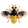 Unisex Enamel Bee Brooches Insect Brooch Pin Cute Small Badges Fashion Jewelry Wholesale Women and Men Jewelry hot ► Photo 3/6