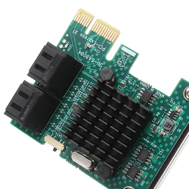 Для Windows XP/Vista/7/8/10 1 шт. PCI E карта Express для SATA 3 0 расширительные карты 4 порта