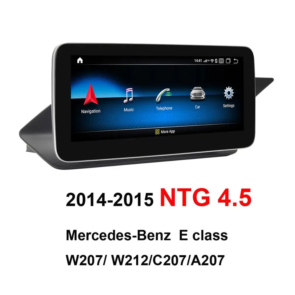 2014-2015 NTG 4.5 10,25 дюймовый сенсорный экран Android 9,0 автомобильный мультимедийный плеер для Mercedes-Benz E class W207/W212/C207/A207(NTG 4,0/4,5 - Цвет: 2014-2015 NTG 4.5