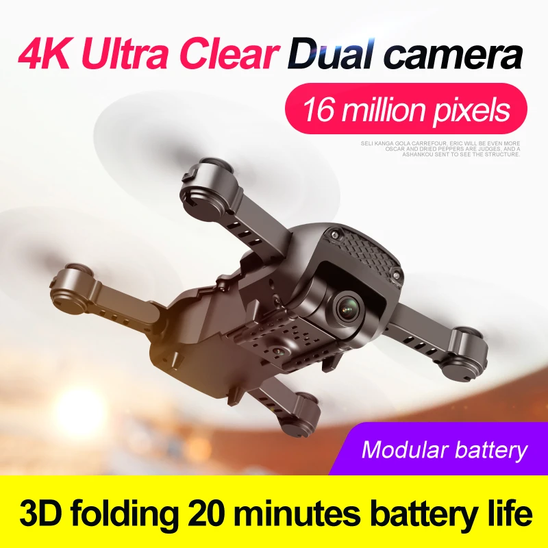 Wecute X12 X12S WiFi FPV RC Дрон с 1080P/4K HD двойной камерой оптический поток Квадрокоптер для