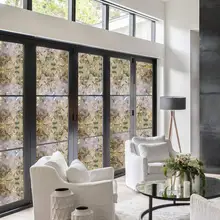 Лист Semilucent статическое стекло наклейка 3D лазер домашний декор защита конфиденциальности мульти-размер Горячая преломление прочная пленка