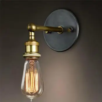 

Retro industrial wall light pole 220V E27 indoor bedroom bathroom balcony bar aisle light pole