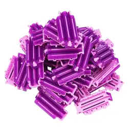45PCS Reusable Cold Wave Perm Rod Corn Hair Hairdressing Clip Curler Hair Styling DIY Tool