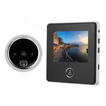 

3in HD LCD 120 Degree Wide Angle Infrared Night Vision Door Viewer Bell Night Vision Doorbell