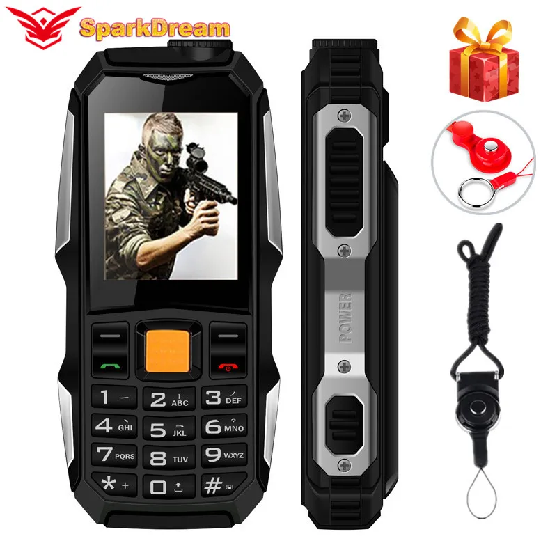 Оригинал низкая цена Мобильная камера MP3 FM радио ударопрочный пылезащитный