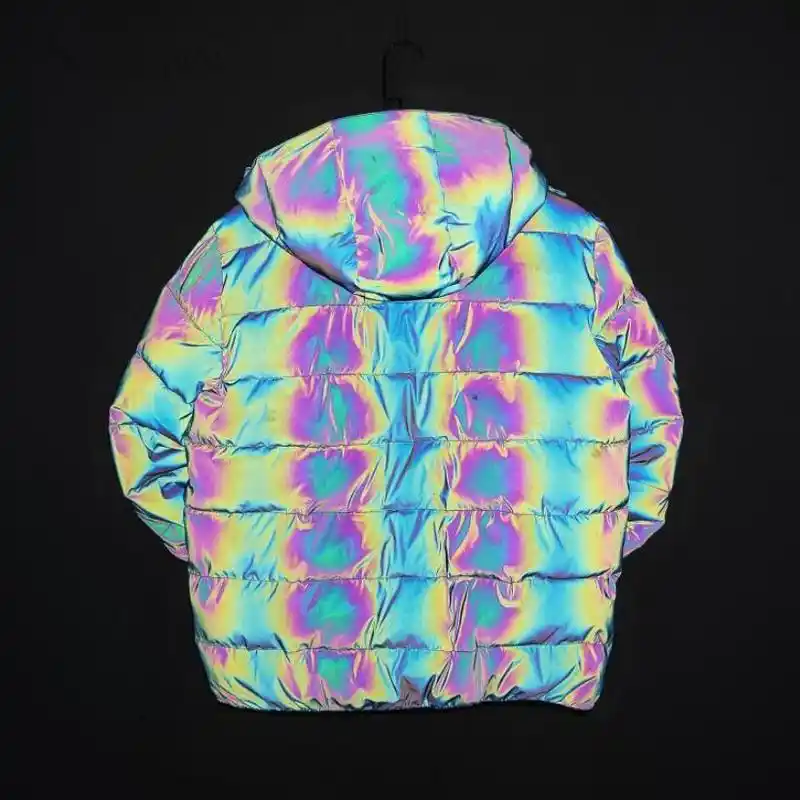 reflective bubble jacket