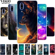 Para aquos sharp c10 caso silicone macio lobo leão telefone capa para aquos afiados s2 caso tpu pára-choques para sharp c10 c 10 5.5'