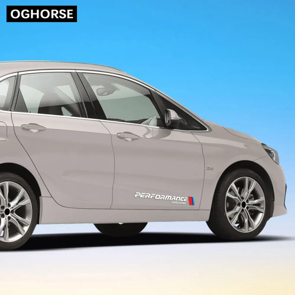 Автомобильный Стайлинг M представление дверь боковая наклейка украшение логотип