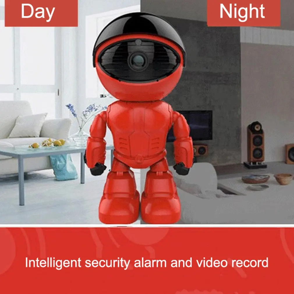 1080P HD Robot Pet Baby Monitor 2MP Wireless IP Camera wi-fi Robot camera Wifi Night Vision Network Camera CCTV two-way audio