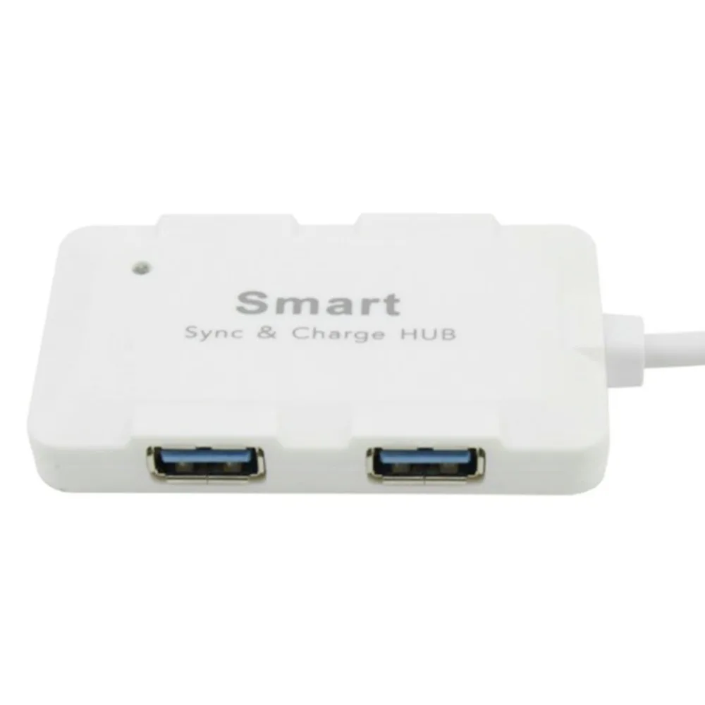 Высокоскоростной 4 порта USB3.0 концентратор USB порт USB микро порт концентратор зарядка