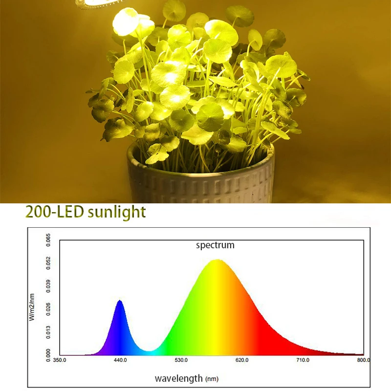 20W Phytolamp Full Spectrum Clip LED Grow Light 220V E27 Bulb Flexible Metal Hose For Indoor Flowers Vegetables Plant Tent Box