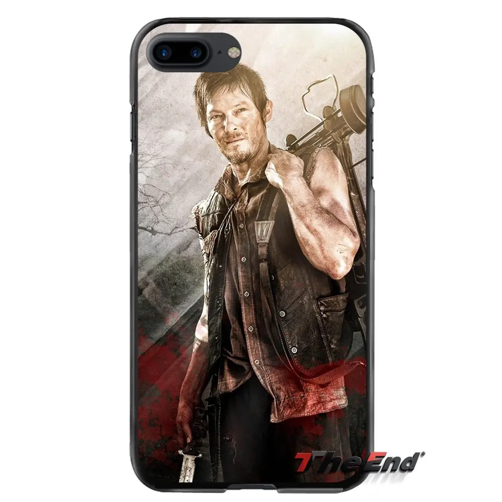 Для Apple iPhone 4 4S 5 5S 5C SE 6 6S 7 8 Plus X iPod Touch 4 5 6 The Walking Dead аксессуары чехлы для телефонов