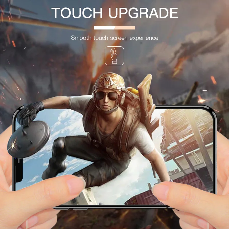 LUPHIE 6D полное клеевое покрытие из закаленного стекла для iPhone 11 Pro Max Защита экрана для iPhone 11 Pro max Защитная стеклянная пленка