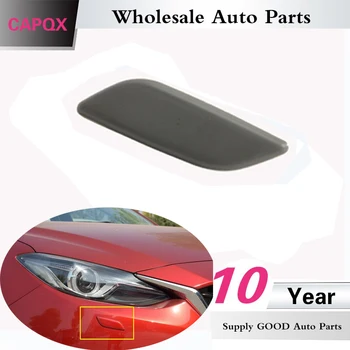 

CAPQX Front bumper Headlight Headlamp washer Nozzle Cover Cap For MAZDA 3 Axela 2013 2014 2015 2016 BKC6-51-8H1 BKC6-51-8G1