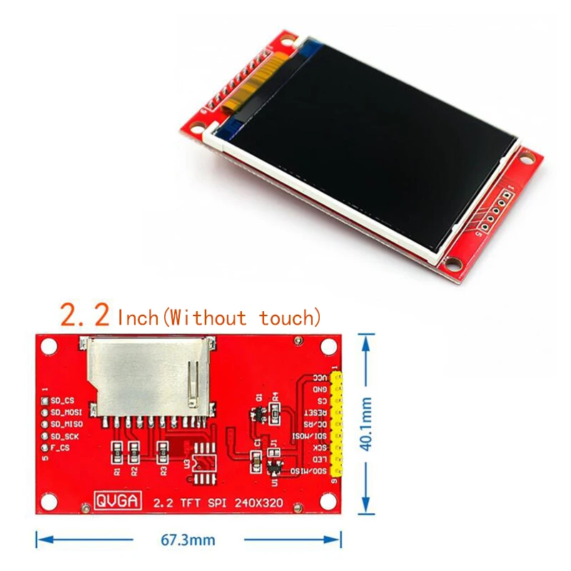 TFT ÷ ũ LCD ÷  ̺, 1.44/1.8/2.0/2.2/2.8 ġ, ST7735, ILI9225, ILI9341 ̽, SPI 128*128, 240*320
