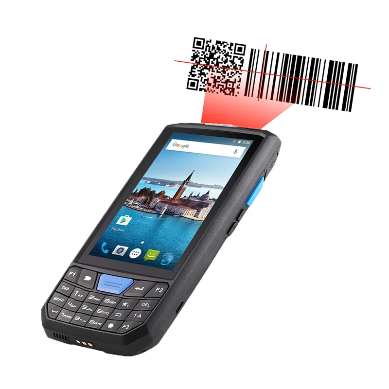 Barcode Scanner PDA Android Handheld Terminal Honeywell 1D Laser 2D QR Portable Data Collector Device WIFI 4G NFC